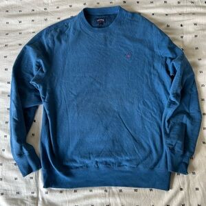 Noah Men's Blue Crewneck Sweater